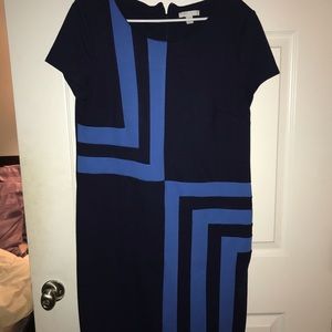 Navy blue dress